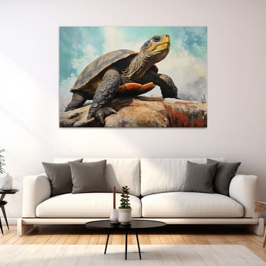 Tortoise Acrylic Painting
